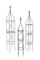 Handcrafted Garden Obelisks