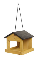 Wooden  Hanging Bird Table
