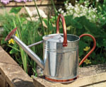 Copper Trim Watering Can