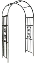 Verdigris Metal Garden Arch