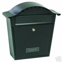 Black Post box