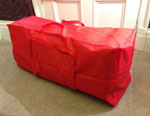 Christmas Tree Bag - Red