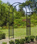wire garden arch