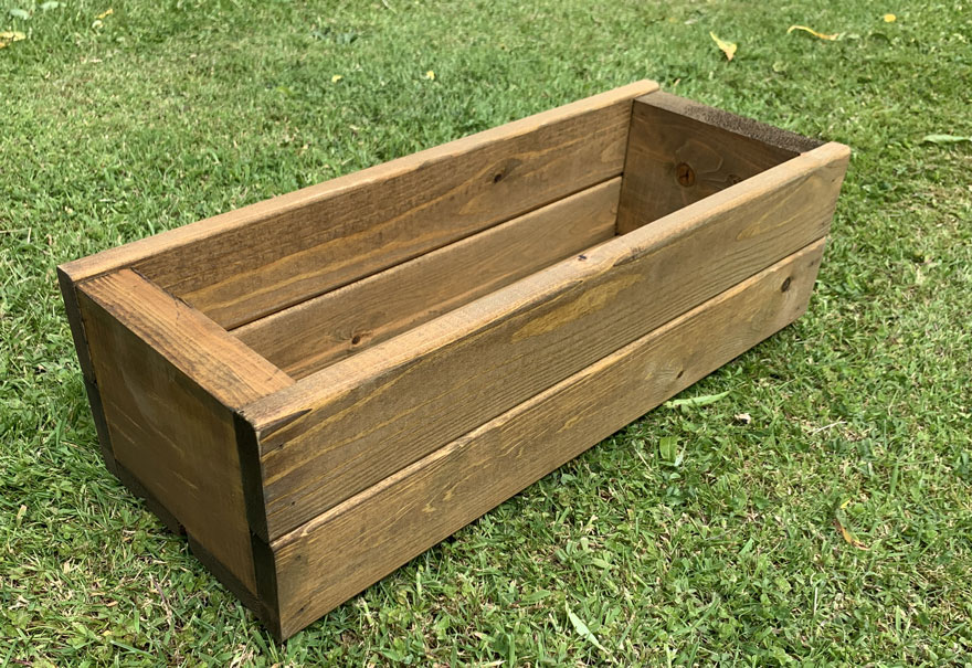 Balcony Wooden Planter 500mm