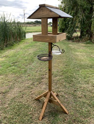 Wooden Bird Table Feeding Station