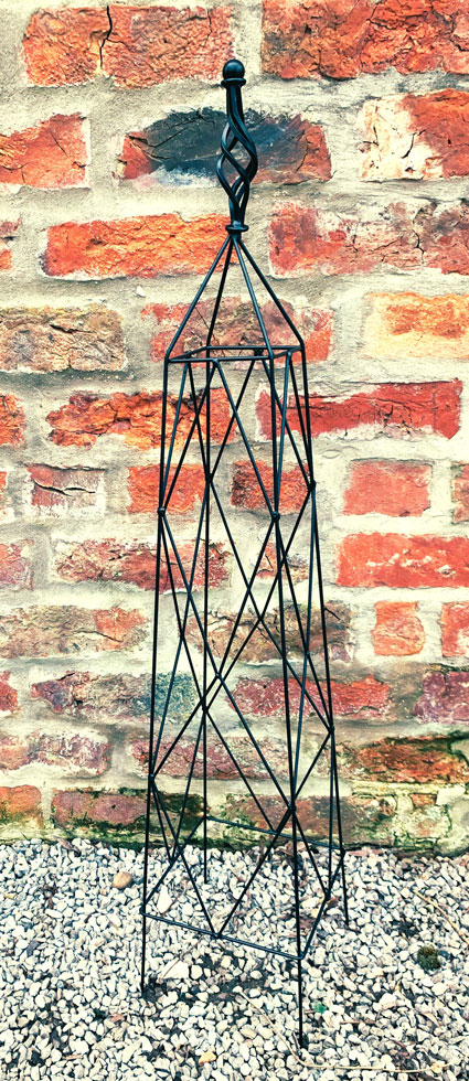 Small Plant Pot Obelisk 90cm