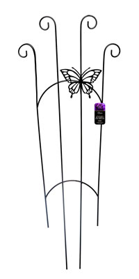 Plant Pot flower Trellis Butterfly Design