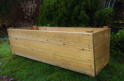 100cm Heavy Duty Wooden Planter